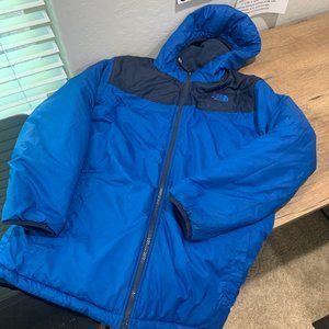 THE NORTH FACE Reversible Lined Winter Coat Jacket Boys XL 18-20